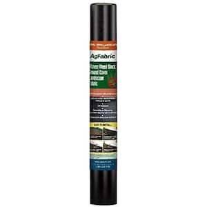 4 ft. x 25 ft. Landscape Ground Cover 3.0 oz. Heavy PP Woven Weed Barrier Soil Erosion Control and UV Stabilized