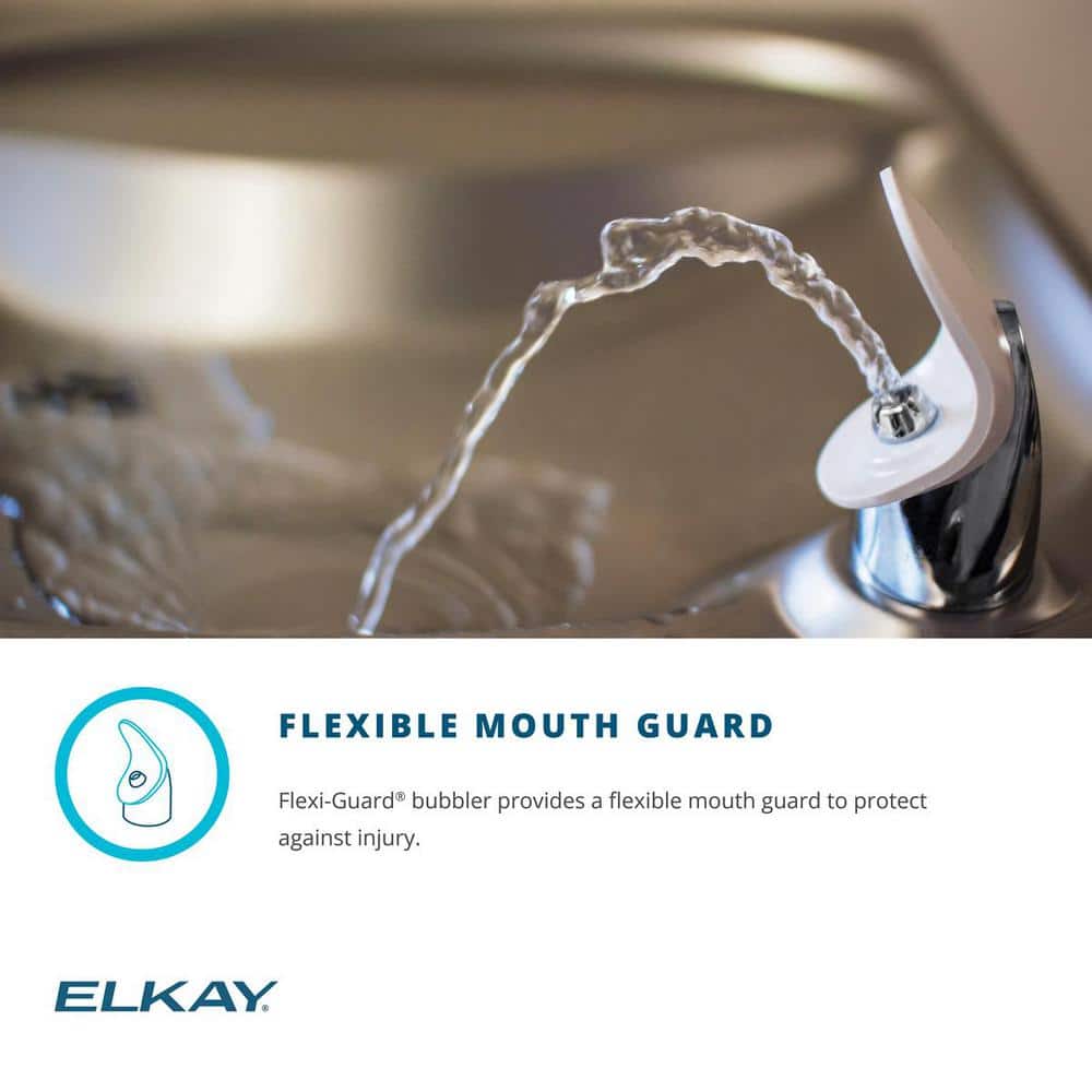 Light Gray Granite Wall Mount ADA Drinking Fountain