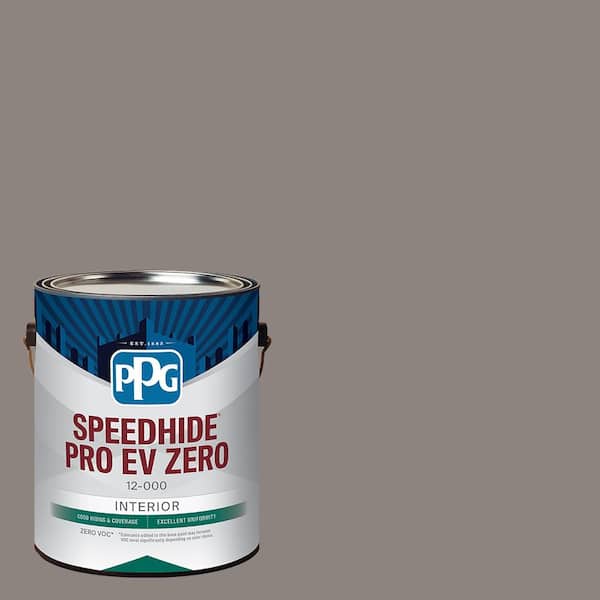 PPG SPEEDHIDE Pro-EV Zero 1 gal. PPG1005-5 Elephant Gray Eggshell Interior Paint