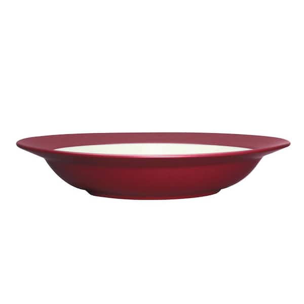Noritake Colorwave Raspberry Red Stoneware Pasta/Rim Soup Bowl 8-1/2 in., 20 oz.