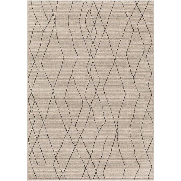 Artistic Weavers Cozy Gray 5 ft. x 7 ft. Global Indoor Area Rug
