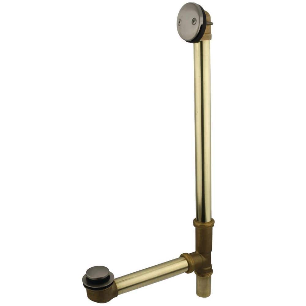 Kingston Brass VTDESHOEMB Trimscape Toe-Touch Tub Drain With Overflow