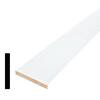 HOUSE OF FARA 1/2 in. D x 3-1/2 in. W x 96 in. L Primed MDF 1/2x4 E2E Moulding 85121X4