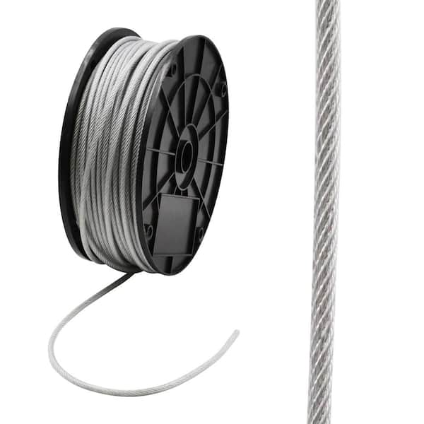 3/32 x 1ft. Galvanized Vinyl Coated Steel Wire Rope
