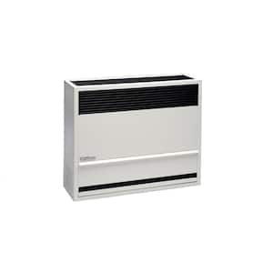 30,000 BTU/hour Direct-Vent Furnace Natural Gas Heater with Wall or Cabinet-Mounted Thermostat