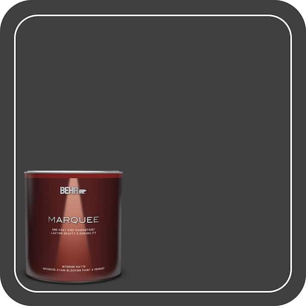 BEHR MARQUEE 1 qt. #BXC-02 Bauhaus Matte Interior Paint & Primer