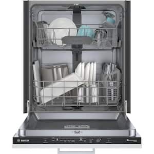 100 Series Premium 24 in. Custom Top Control Tall Tub Dishwasher with Hybrid Stainless Steel Tub