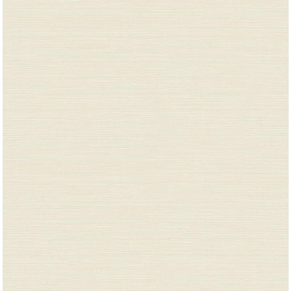 STACY GARCIA HOME 30.75 sq. ft. Sand Dollar Seaside Faux Sisal Vinyl Peel and Stick Wallpaper Roll
