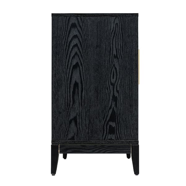 Sango SHAGREEN 2 DOOR CABINET - BLACK 70727870575345 - The Home Depot