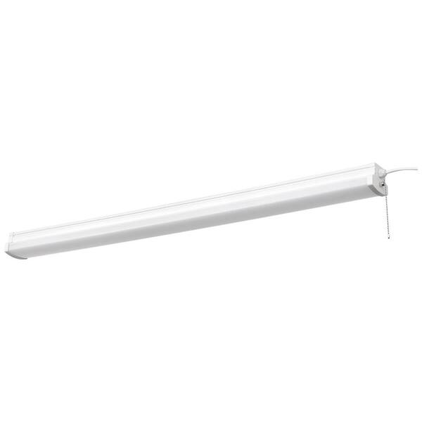 Sunlite 44.5 in. 285-Watt Equivalent Integrated LED Plug-In Waterproof IP65 4200 Lumen Linear Shop Light in Cool White 4000K