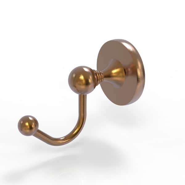 Allied Brass Shadwell Collection J-Hook Robe/Towel Hook in Brushed Bronze