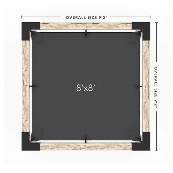 20-Pack, Black, 6x6 Photo Frame (4x4 Matted)
