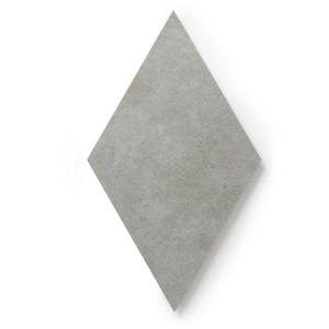 MosaiCore Concrete 28 MIL x 9.75 in. W x 17 in. L Glue Down Waterproof Vinyl Tile Flooring (15.2 sqft/case)