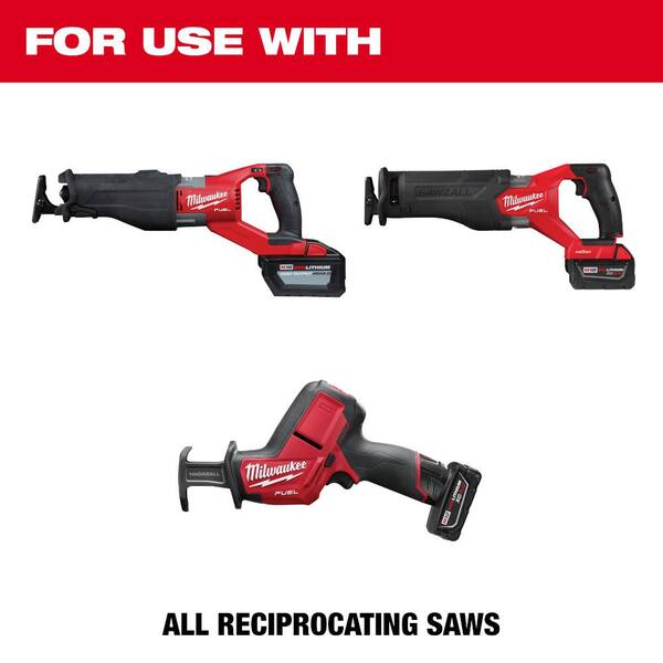 Milwaukee - SAWZALL Bi-Metal Wood and Metal Cutting Reciprocating Saw Blade Set (20-Piece)