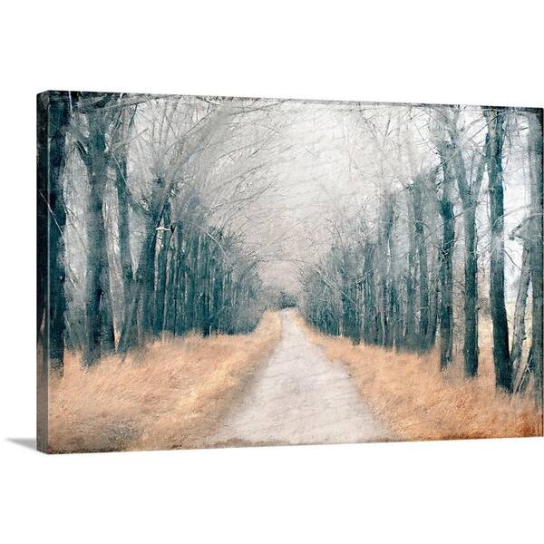 GreatBigCanvas "Pathway in the Mist" by Kimberly Allen Canvas Wall Art