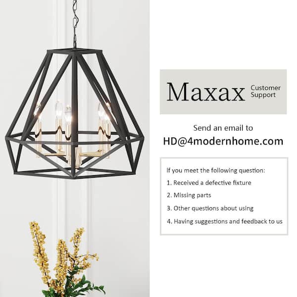 Maxax Montpelier Black/Sand Black 13'' H Hardwired Water Glass 