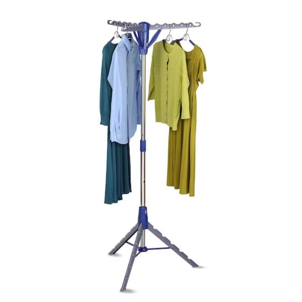 Portable Clothes Hanger Outdoor Travel Folding Coat Hanger T-Shirt Drying Rack 