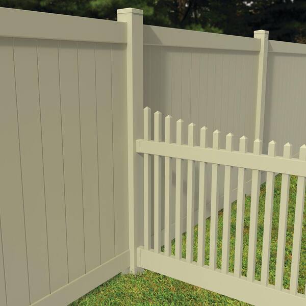 Barrette Outdoor Living Transition Bracket White for 2 in. x 6 in. Rail
