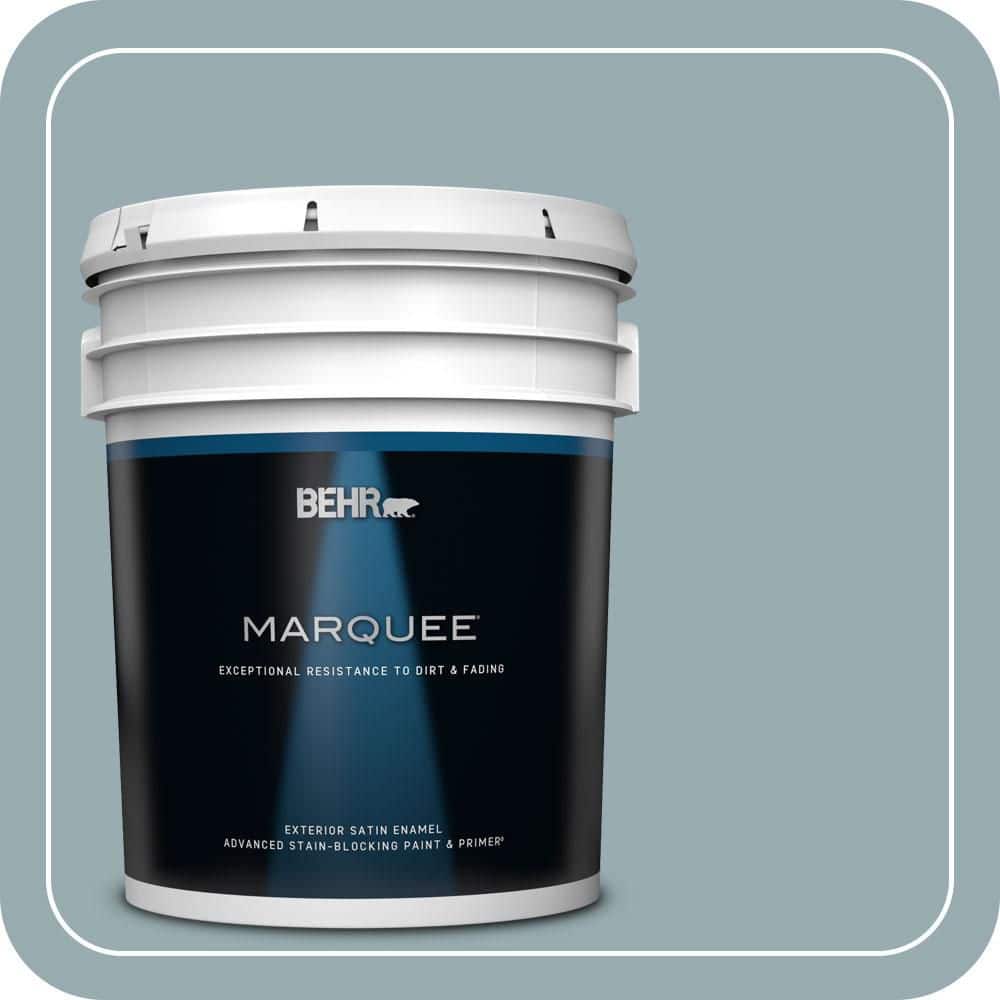 5 gal. #BXC-28 Bucolic Blue Satin Enamel Exterior Paint & Primer price history on PriceWatchPro