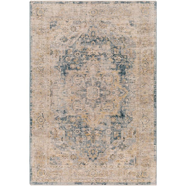 Livabliss Jelanee Denim Doormat 3 ft. x 4 ft. Indoor Area Rug