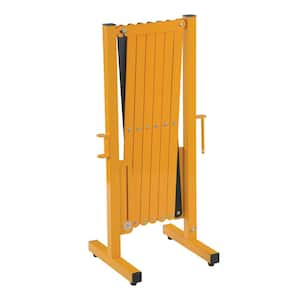 139 in. x 38 in. Yellow Steel Expand-A-Gate