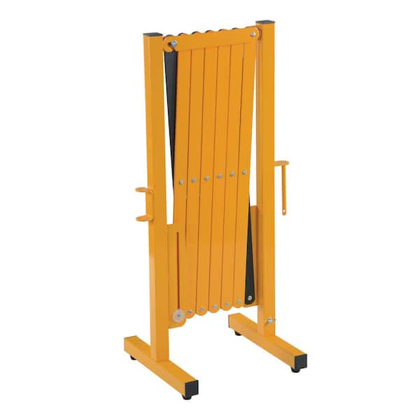 Vestil 139 in. x 38 in. Yellow Steel Expand-A-Gate