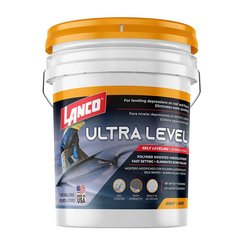 Lanco Ultra Level 40 lb. Concrete Roof SelfLeveling Underlayment UL221