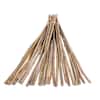 Backyard X-Scapes 1/2 in. x 4 ft. Natural Bamboo Poles (25-Pack/Bundled ...