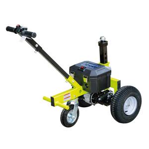 Adjustable 3500 Lbs Capacity Electric Trailer Dolly, Green