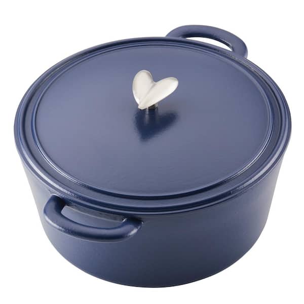 Ayesha curry Enameled Cast Iron Dutch Oven 6 Quart Casserole With Lid