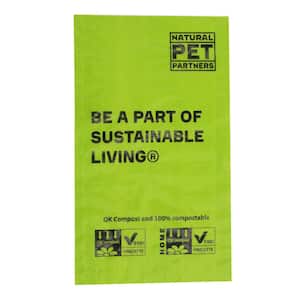 100% Compostable Commercial Dog Bags (200-Bags Roll, 10-Inner Boxed Rolls per Case/2000)