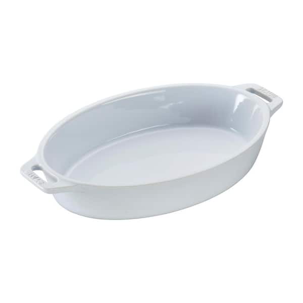 Reviews for staub 4-Piece Ceramic Casserole Dish Set in White | Pg