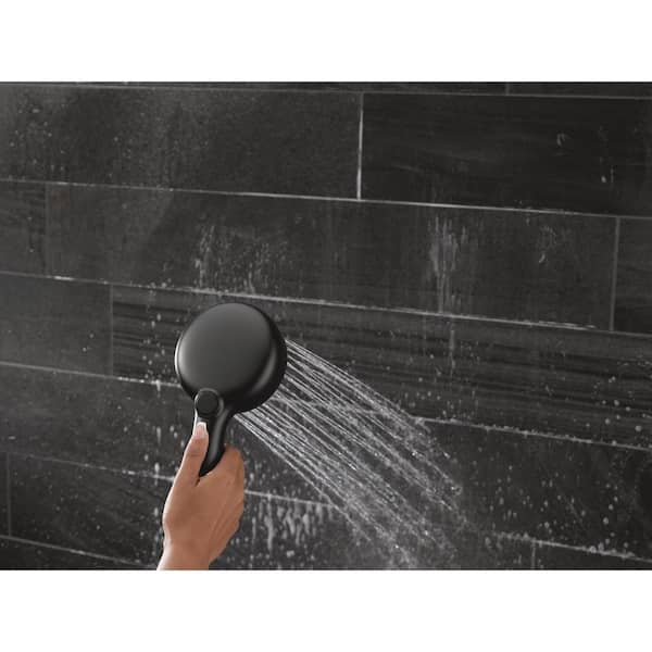 Delta 7-Spray Patterns 4.5 in. Wall Mount Handheld Shower Head