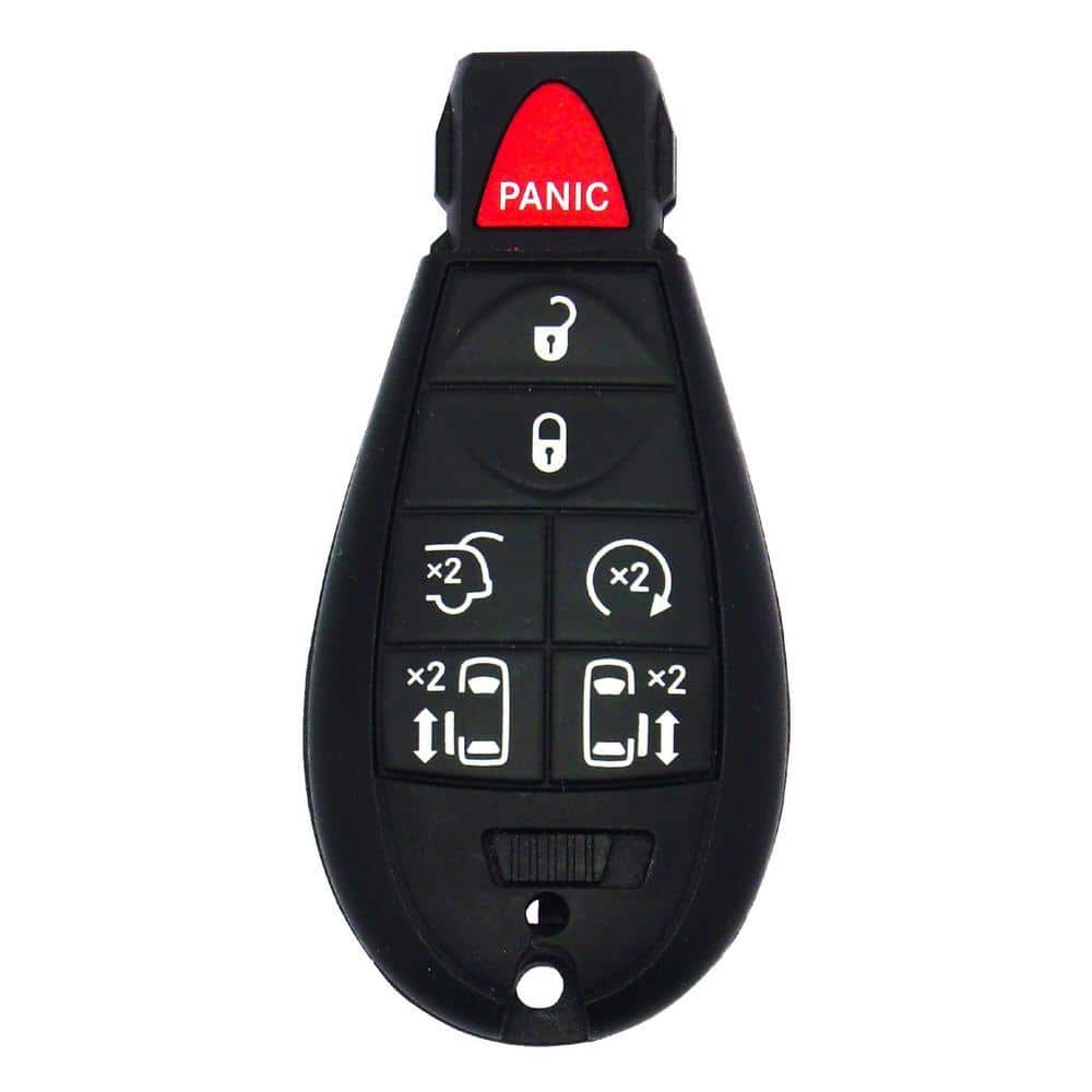 Car Remote Replacement Case - Chrysler 7 Button (+2 Button Kits) Black Shell Only No Electronics price history on PriceWatchPro