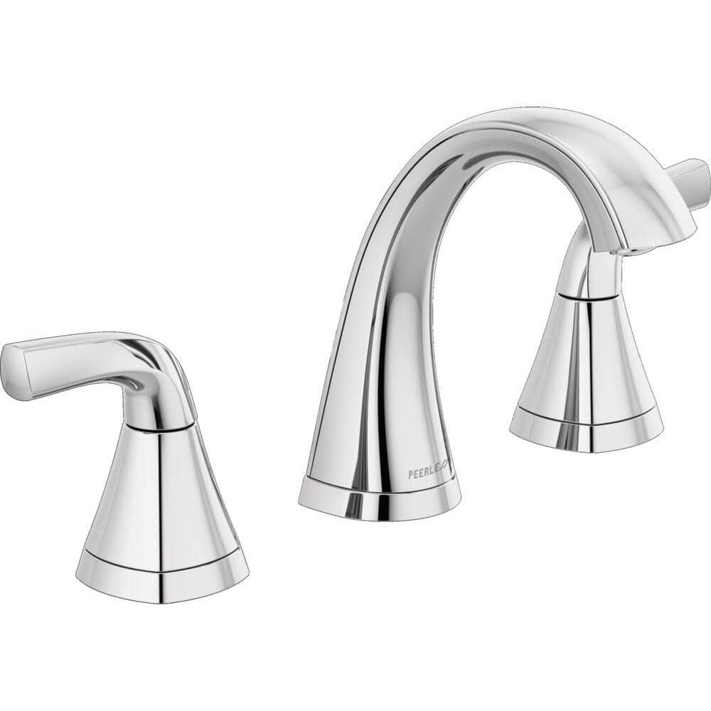 Parkwood Chrome Polished Two-Handle Widespread Faucet