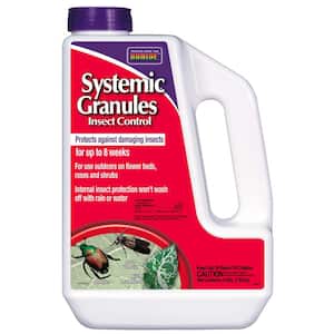 Systemic Insect Control, 4 lb Granules, Rain Fast Long Lasting Insecticide for Outdoor Gardening