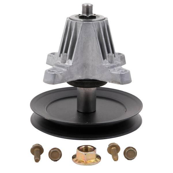 2 OEM Spindle Assembly & Blades MTD Cub Cadet Mower 918-04822A 942-04312 2 OEM Spindle Assembly & Blades MTD Cub Cadet Mower 918-04822A 942-04312