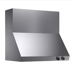 36 in. 900 CFM Ducted Wall Mount Range Hood in Stainless Steel with Digital Controls