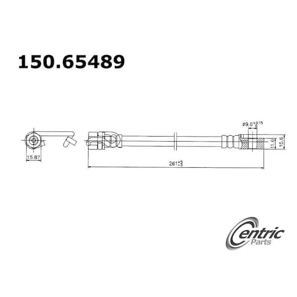 Centric Parts Brake Hydraulic Hose