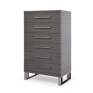 Valerie Gray 6 Drawers 29.5 in Chest of Drawers