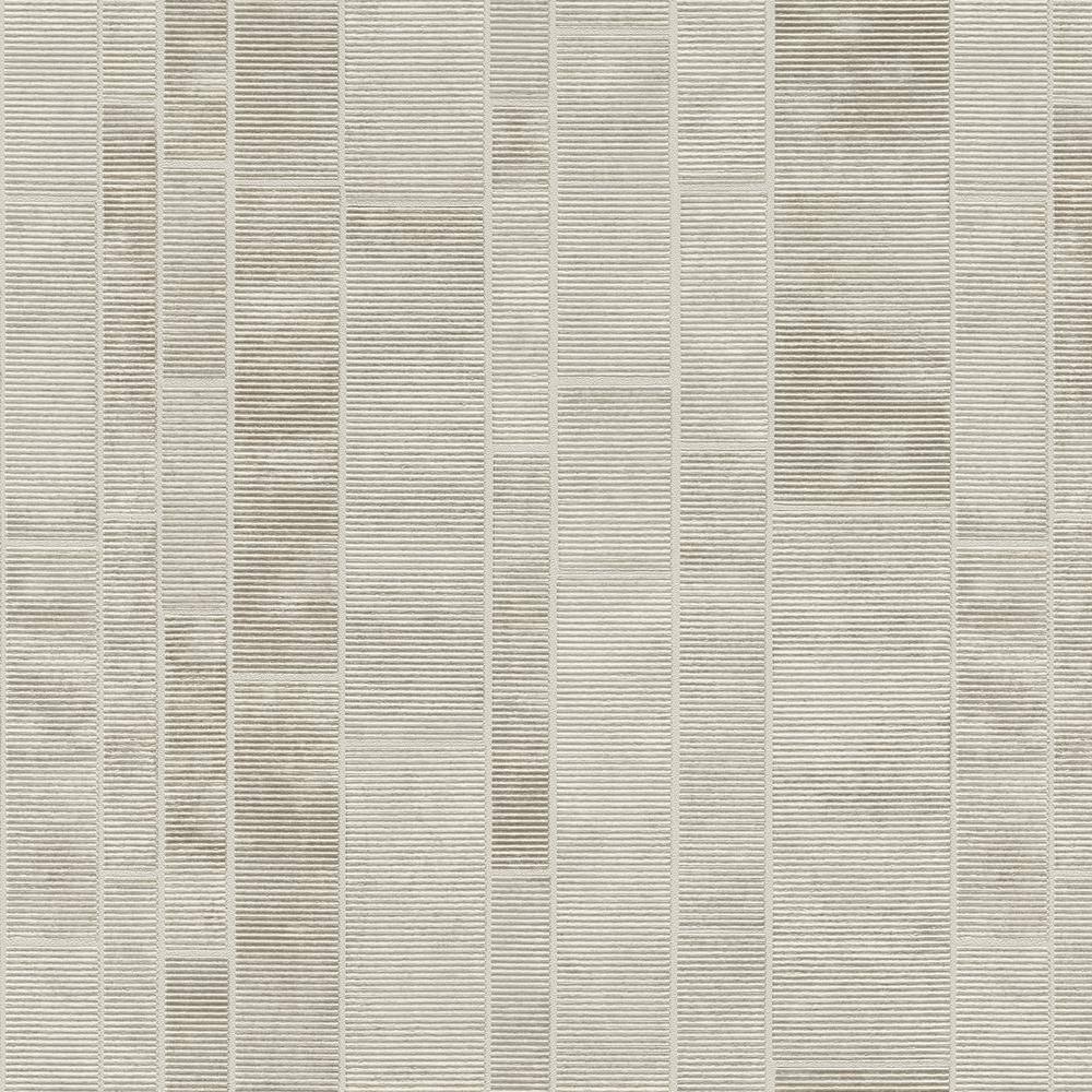 Beige Redmond Ivory Textured Geometric Wallpaper Sample
