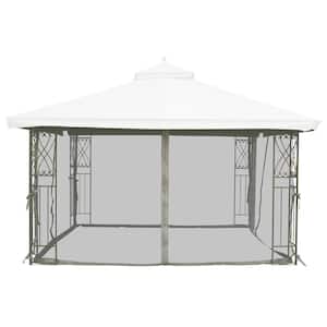 Replacement Mosquito Netting for 10 ft. x 12 ft. Gazebo - Gray