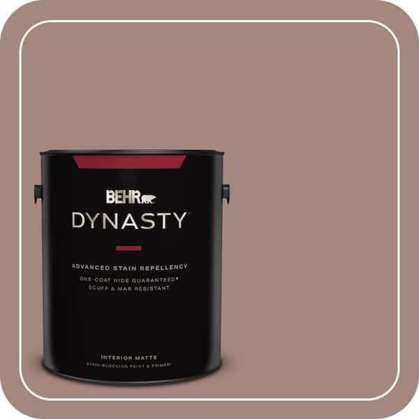 1 gal. #BNC-11 Pink Granite Matte Interior Stain-Blocking Paint & Primer
