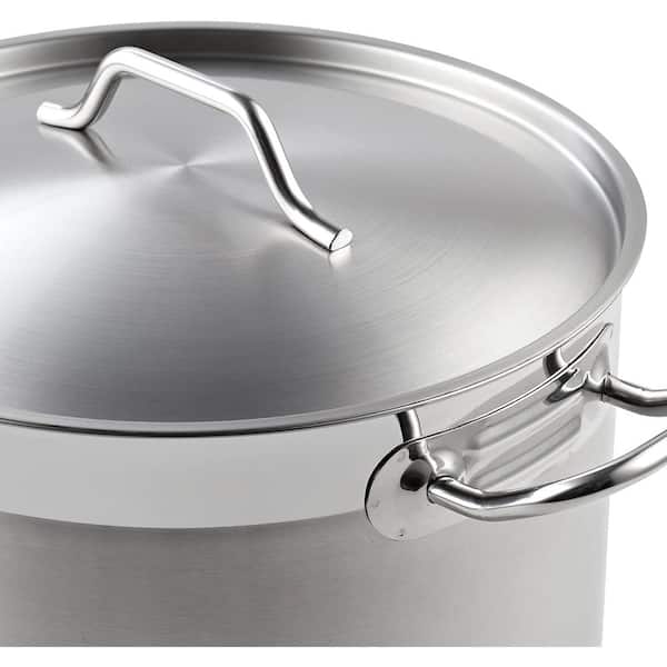 Cooks Standard 02584 Classic Lid 8-Quart Stainless Steel Stockpot Silver 
