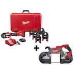 M18 18-Volt Lithium-Ion Brushless FORCE LOGIC Press Tool Kit w/ 1/2 in. - 2 in. Jaws Kit with Deep Cut Band Saw
