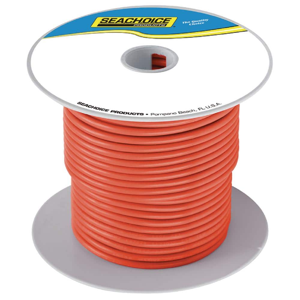 Tinned Copper Marine Wire, 16 AWG, Orange, 100 ft. price history on PriceWatchPro