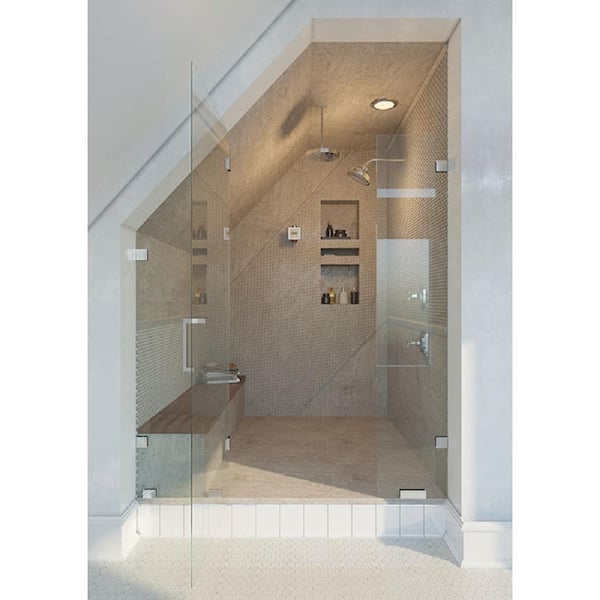 Gray 11.2 in. x 11.7 in. Hexagon Polished Marble Mosaic Tile (4.55 sq. ft./Case)
