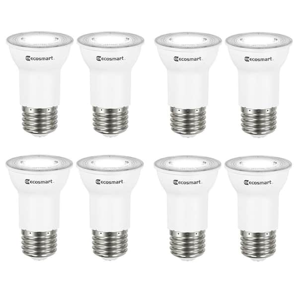 EcoSmart 35-Watt Equivalent PAR16 Dimmable Flood LED Light Bulb Bright White (8-Pack)