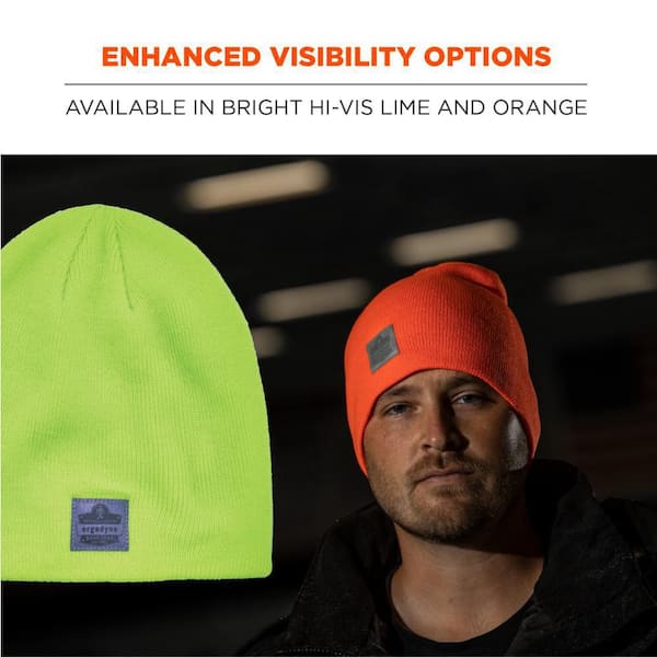 Carhartt Men's High Visibility Color Enhanced Beanie,Brite Orange