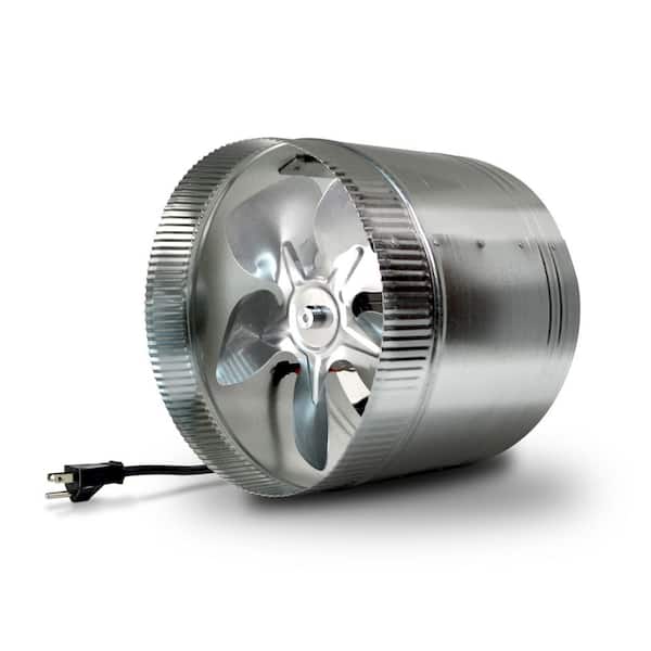 Inductor 10 in. Corded In-Line Duct Fan